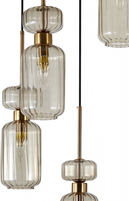 Подвесной светильник Gloss 1141/5S Beige