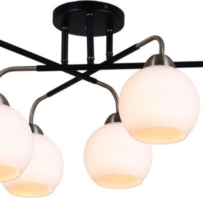 Потолочная люстра  IL0252-6CSQ-79 BK AB