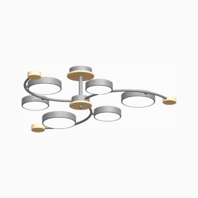 Потолочная люстра LED4U L3207-840 GR