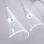 Подвесной светильник LED4U L7105-7 WТ