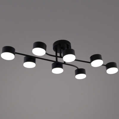 Потолочная люстра  03722-0.3-08 BK GX53