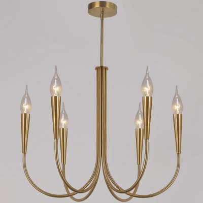 Потолочная люстра  IL0441-6P-79 BRASS VASE