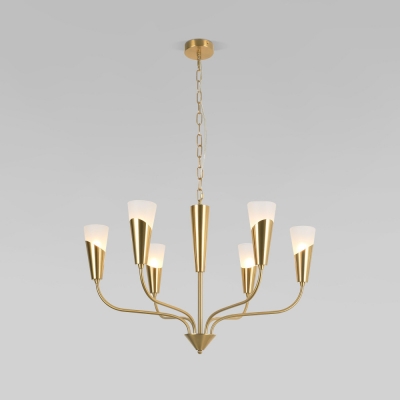 Подвесная люстра Rhyton 60167/6 латунь