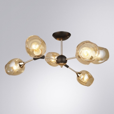 Потолочная люстра Seppia A4211PL-6BK