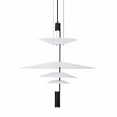 Подвесной светильник 9221P 9221P/4(L) black/white 