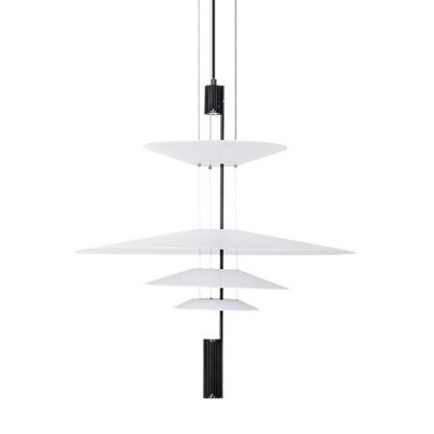 Подвесной светильник 9221P 9221P/4(L) black/white