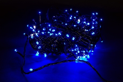 Гирлянда  A-244 BLUE/WITH FLASH