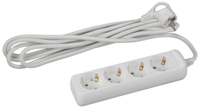 Розеточные блоки, удлинители  U-4e-3m-3x1