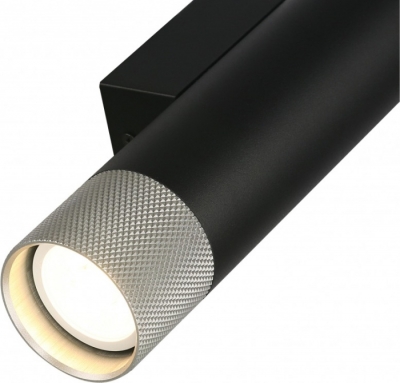 Настенный светильник Delta 2365-2 BK+SL