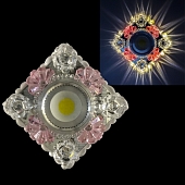 Точечный светильник  42249-9.0-001PL MR16+LED3W CL/PK 