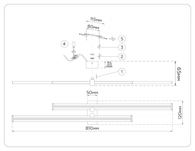 Настенный светильник Comfort FL6161