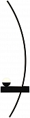 Настенный светильник Ray 10220/2LED Black R 