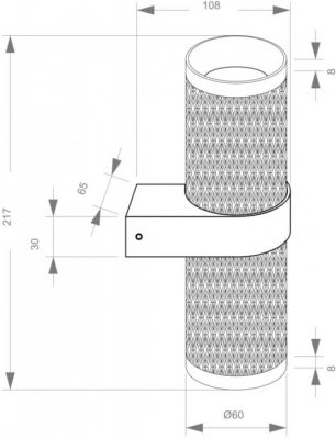 Бра Focus Design C069WL-02B