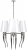 Подвесная люстра Brunilde 10207/6 Chrome