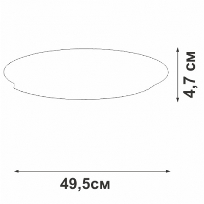 Потолочная люстра  V2096-0/1PL