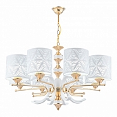 Подвесная люстра Florentia-2097 302097/8 Wh/Gd 
