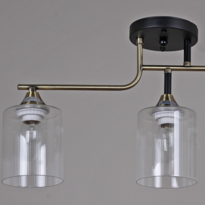 Потолочная люстра  02312-0.3-03 AB+BK