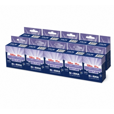 Лампочка светодиодная Norma LED-GX53-17W/6500K/GX53/FR/NR SET10