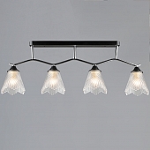 Потолочная люстра  77320-0.3-04 CH+BK 