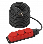 Розеточные блоки, удлинители  UK-3e-3x1,5-40m-IP44(KG) 