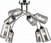 Потолочная люстра  MD.2195-8-S-BK+CH 