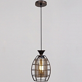 Подвесной светильник  03525-0.9-01 BK+GD 
