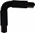 Коннектор гибкий  RL 06040 flexible connector BK 
