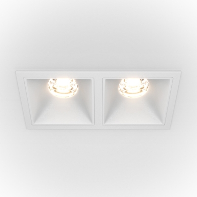 Точечный светильник Alfa LED DL043-02-10W3K-SQ-W