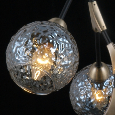 Потолочная люстра  IL0263-5PSQ-79 BK AB