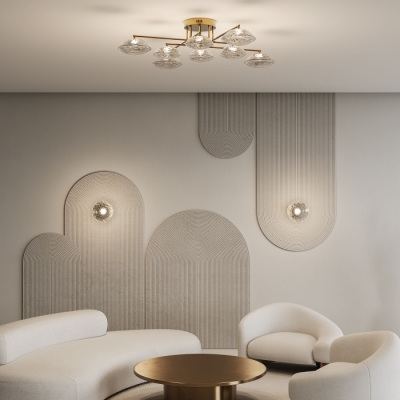 Настенный светильник Ripple 50389/1 LED латунь