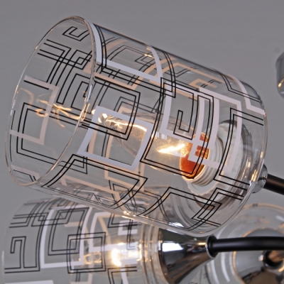 Потолочная люстра  26260-0.3-06 CR+BK