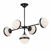 Потолочная люстра Peggy 9252P/5L black 