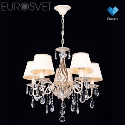 Подвесная люстра Amelia 10054/5 белый с золотом