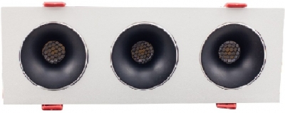 Точечный светильник  AM480-3 BK+WH 23,1W