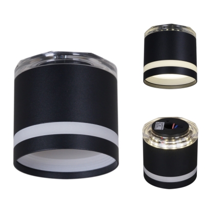Точечный светильник  53001-9.5-001LD GX53+LED3W BK