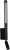 Настенный светильник  86209-9.2-001KT LED3W+6W BK