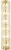 Бра 88085 88085W/S gold/clear