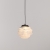 Подвесной светильник MD25030003 MD25030003-1A matt black/clear