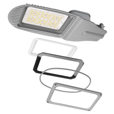 Уличный консольный светильник Трасса ДКУ04-50-102-4К ШБ140х60