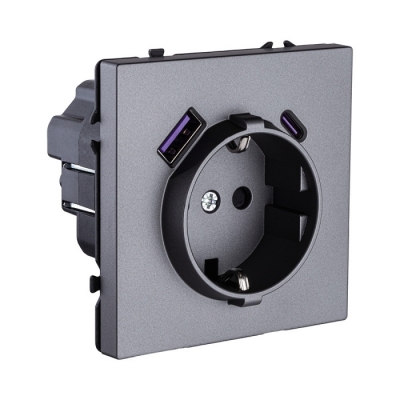 Розетка Eclipse EC-016GY