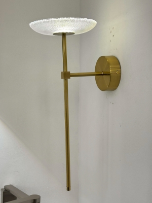 Бра Wall lamp OB2415-1G gold/clear