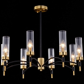 Подвесная люстра  IL5177-8PLS-29 BRASS TUBO 