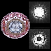 Точечный светильник  00757-9.0-001CN MR16+LED3W CL+PK 