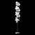 Торшер Matisse 10008F white