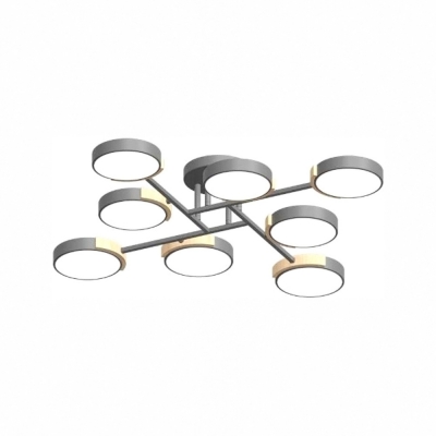 Потолочная люстра LED4U L3212-840 GR