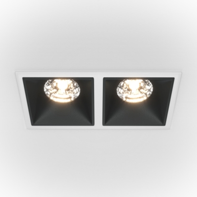 Точечный светильник Alfa LED DL043-02-15W3K-D-SQ-WB