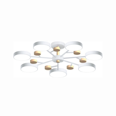 Потолочная люстра LED4U L3205-800 WH