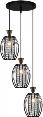 Подвесной светильник  00907-0.9-03 BK