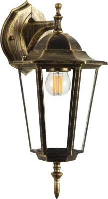 Настенный фонарь уличный  GBW-104-1-BR-0360