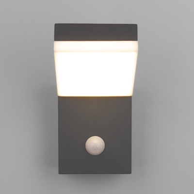 Настенный светильник уличный Sensor 1541 TECHNO LED серый